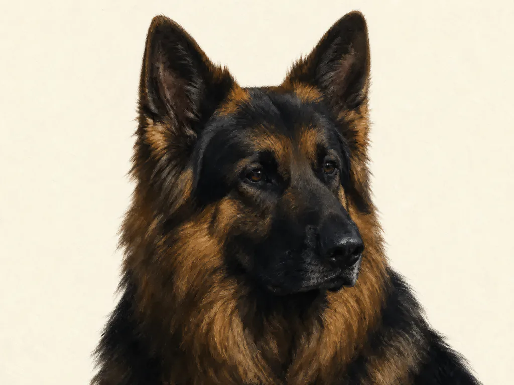 Old German Shepherd