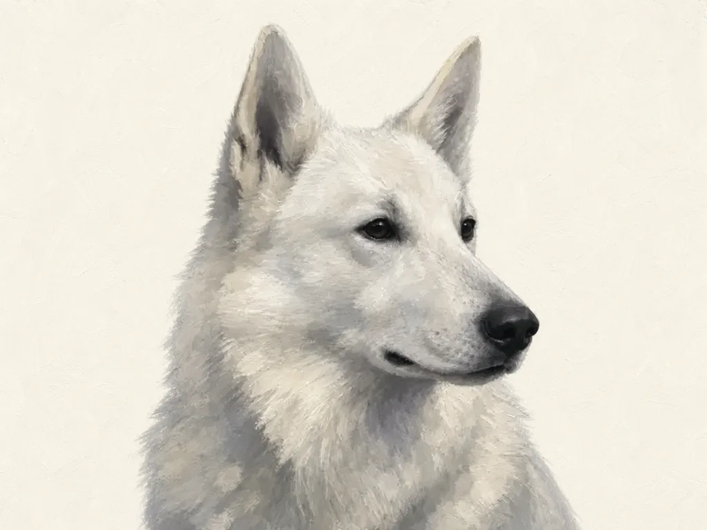 Swedish White Elkhound